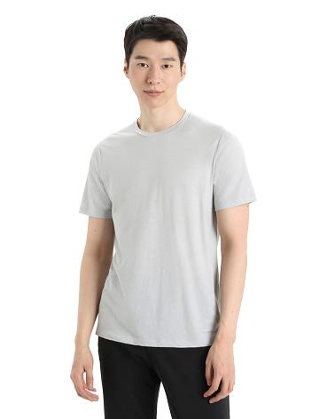 Men's Icebreaker Merino Tech Lite II Short Sleeve Tee T Shirts Ether | CA 1782WNBY